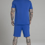 SikSilk - Blue T-Shirt and Shorts Set